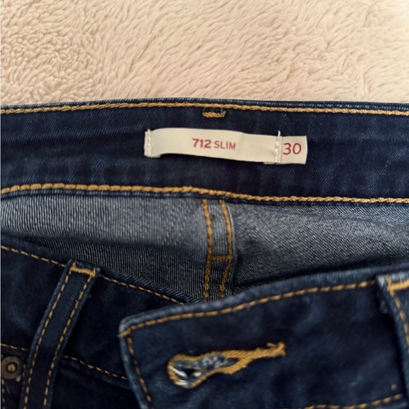 Levi's Dark Blue Women's Skinny Jeans - Picture 3 of 4